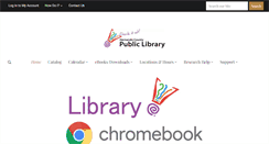 Desktop Screenshot of hernandocountylibrary.us